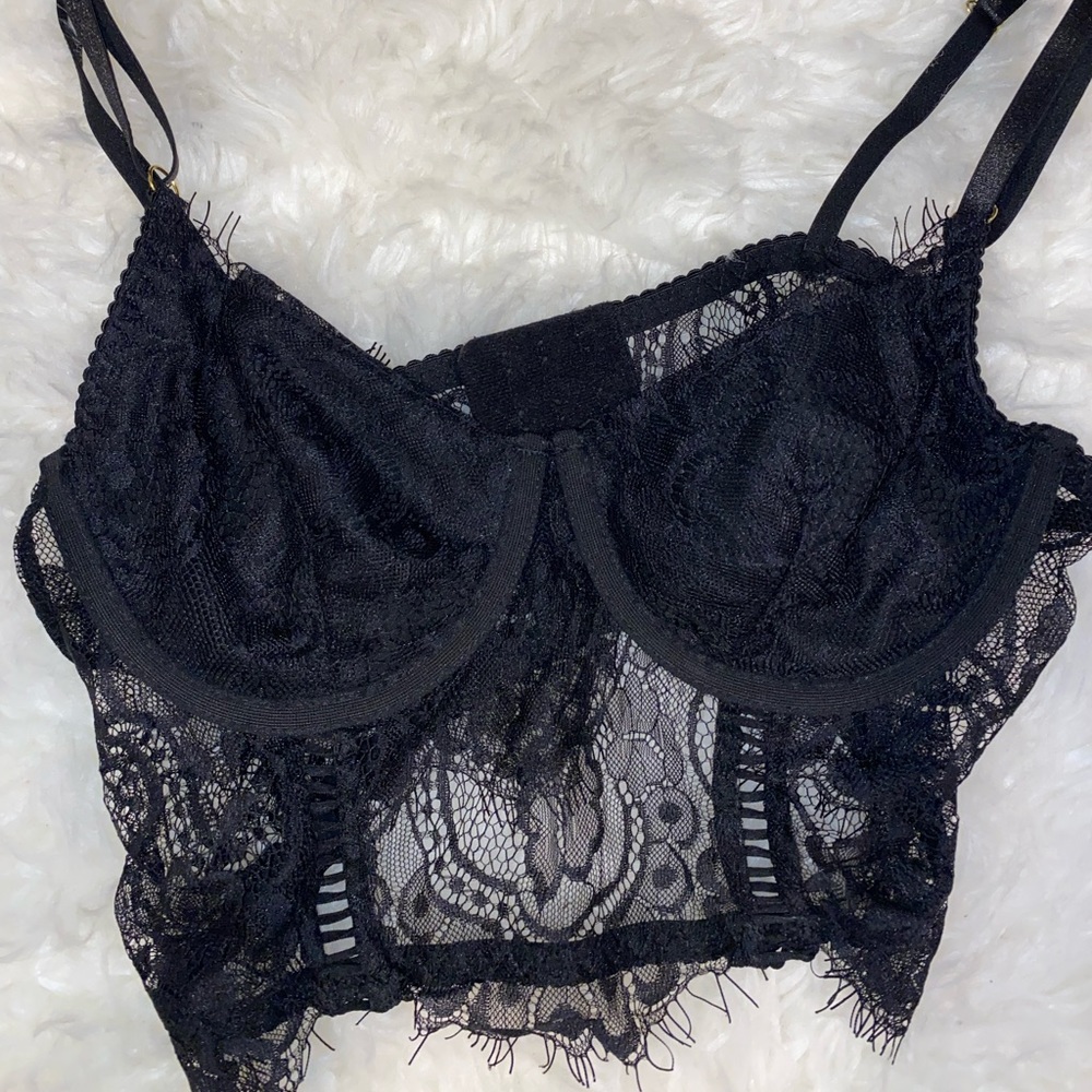 Shein black bralette! size small